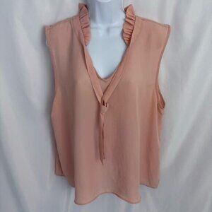 Elle Sleeveless Blouse Size X-Large